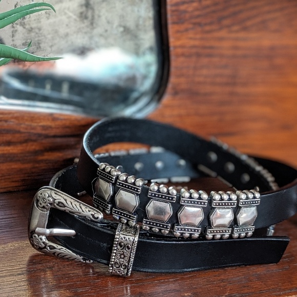 Albatros Accessories - Albatros black leather belt, made in Italy